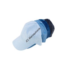 Casquette basique en coton 100% jeans