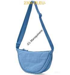 Sac demi lune à bandoulière en nylon 2304