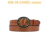 Ceinture femme avec boucle style western largeur 35MM