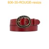 Ceinture femme avec boucle style western largeur 35MM