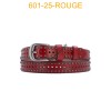 Ceinture femme avec trou étoile largeur 25MM 602-25