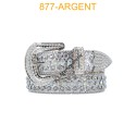 Ceinture avec boucle en strass