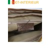 Sac bandoulière en cuir irisé avec fermeture métallique Fabriqué en Italie