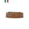 Ceinture femme en cuir de vachette largeur 25mm Fabriqué en Italie IT25