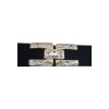 Ceinture femme élastique avec boucle strass