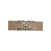 Ceinture femme élastique avec boucle strass