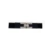 Ceinture femme élastique avec boucle strass