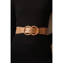 Ceinture élastique boucle dorée CF863