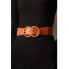 Ceinture élastique boucle dorée CF863