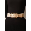 Ceinture élastique boucle dorée CF863