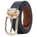 Ceinture femme en croûte de cuir de vachette