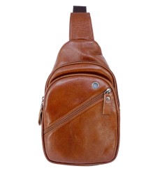 Sac body-bag en cuir de vachette - 5
