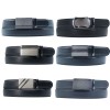 Ceinture automatique sans trous croute de cuir de vachette ajustable 30mm - 4