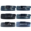 Ceinture automatique sans trous croute de cuir de vachette ajustable 30mm - 4