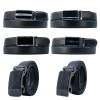 Ceinture automatique sans trous croute de cuir de vachette ajustable 35mm - 4