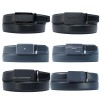 Ceinture automatique sans trous croute de cuir de vachette ajustable 35mm - 4