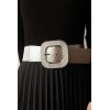 Ceinture femme élastique avec boucle métal - 20