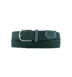 Ceinture élastique tressée large Vert Foncé - 1