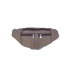Sac banane en cuir de vachette - 1