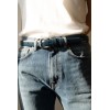 Ceinture femme en croûte de cuir de vachette 821 - 3
