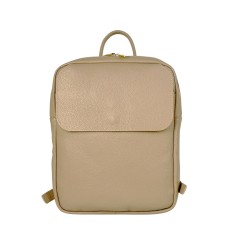 Sac à dos ordinateur en cuir de vachette Fabrication Italienne - 1