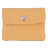 Petit porte monnaie en cuir de vachette grainé Fabriqué en Italie - 2