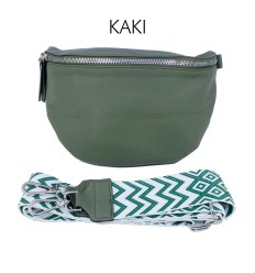 Sac banane en synthétique avec bandoulière Taille Grande - 7