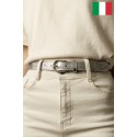 Ceinture femme 2,5 cm de large Fabriqué en Italie