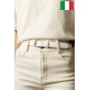 Ceinture femme en cuir de vachette 2,5 cm de large Fabriqué en Italie - 1