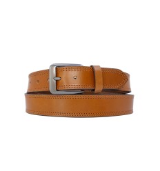 Ceinture homme en cuir de vachette largeur 3,8 cm - 1