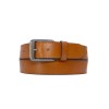 Ceinture homme en cuir de vachette largeur 3,8 cm - 1