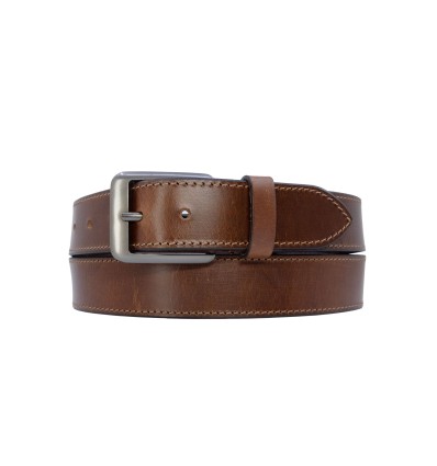 Ceinture homme en cuir de vachette largeur 3,8 cm - 2