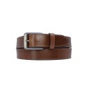 Ceinture homme en cuir de vachette largeur 3,8 cm