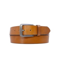 Ceinture homme en cuir de vachette largeur 3,8 cm - 1