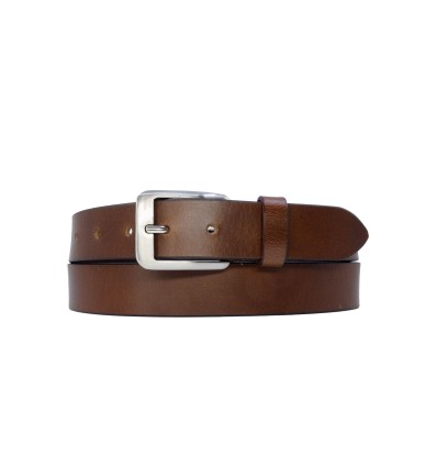Ceinture homme en cuir de vachette largeur 3,4 cm - 2