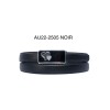 Ceinture femme automatique boucle crémaillère sans trous en croute de cuir de vachette 2505 - 8