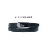 Ceinture femme automatique boucle crémaillère sans trous en croute de cuir de vachette 2506 - 6