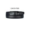 Ceinture automatique boucle crémaillère sans trous en croute de cuir de vachette 3.5 cm - 4