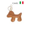 Porte de clé en cuir de vachette forme chien Fabriqué en Italie - 4