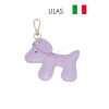 Porte de clé en cuir de vachette forme chien Fabriqué en Italie - 6