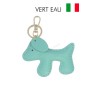 Porte de clé en cuir de vachette forme chien Fabriqué en Italie - 12
