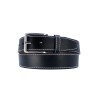 Ceinture homme en croûte de cuir de vachette largeur 4 cm - 2